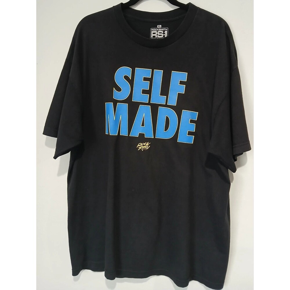 Rocksmith RS-1. Self Made Self Paid T-Shirt. Double Sided. Men Size XL.